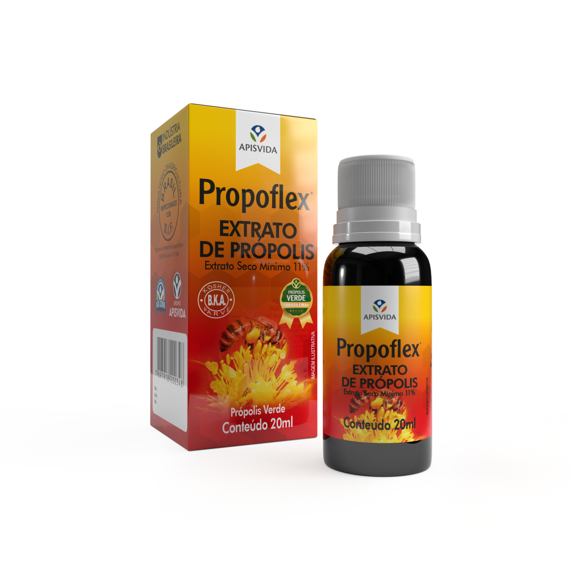 Extrato de Própolis Verde 11% Apis Vida